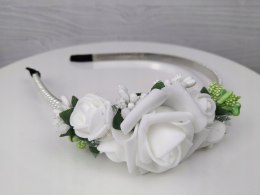 Opaska komunijna, z perełkami