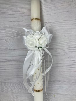 Ozdoba na świecę komunijną, GRATIS okapnik