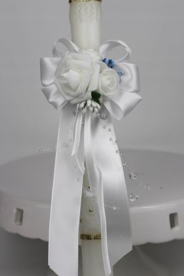 Ozdoba na świecę komunijną, GRATIS okapnik