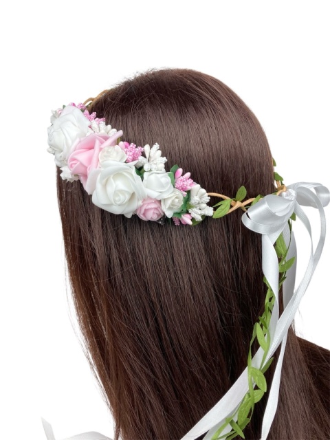 Półwianek komunijny różowy