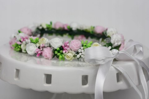 Wianek komunijny, rękodzieło