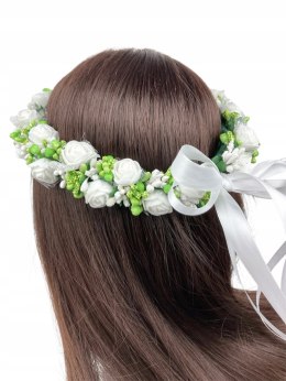 Wianek komunijny, rękodzieło