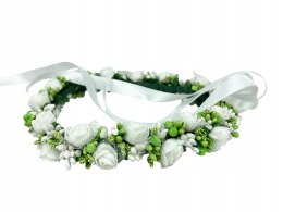 Wianek komunijny, rękodzieło