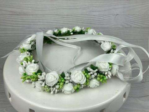 Wianek komunijny, rękodzieło