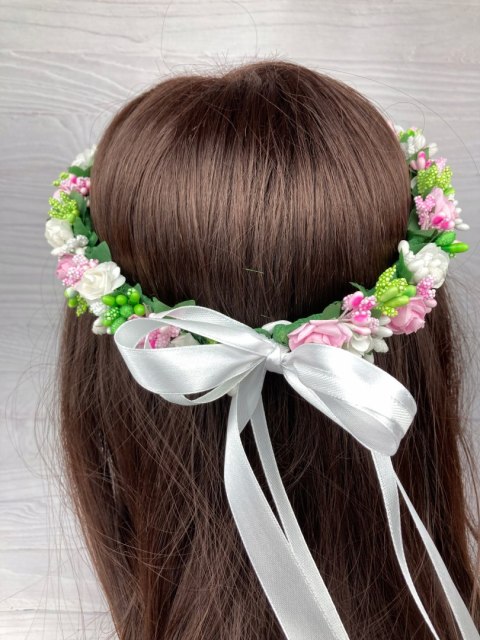 Wianek komunijny, rękodzieło