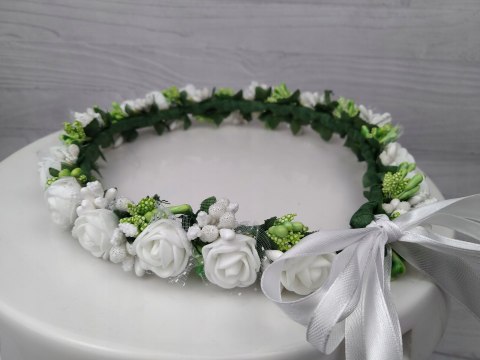 Wianek komunijny, rękodzieło