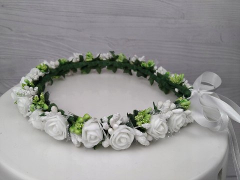 Wianek komunijny, rękodzieło