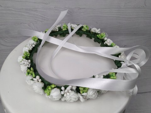 Wianek komunijny, rękodzieło