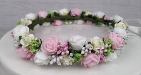 Wianek komunijny, rękodzieło