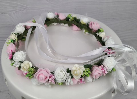 Wianek komunijny, rękodzieło