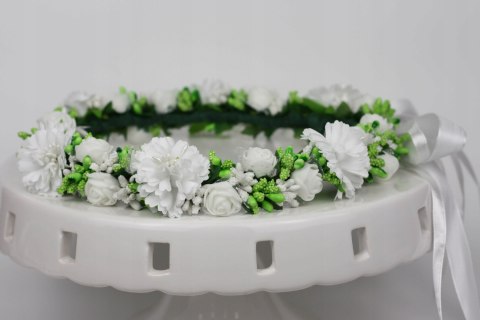 Wianek komunijny, rękodzieło