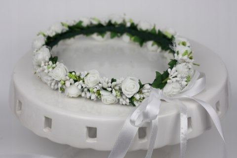 Wianek komunijny, rękodzieło