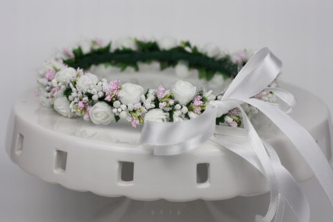 Wianek komunijny, rękodzieło