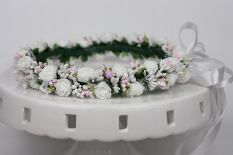 Wianek komunijny, rękodzieło