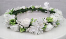 Wianek komunijny, rękodzieło