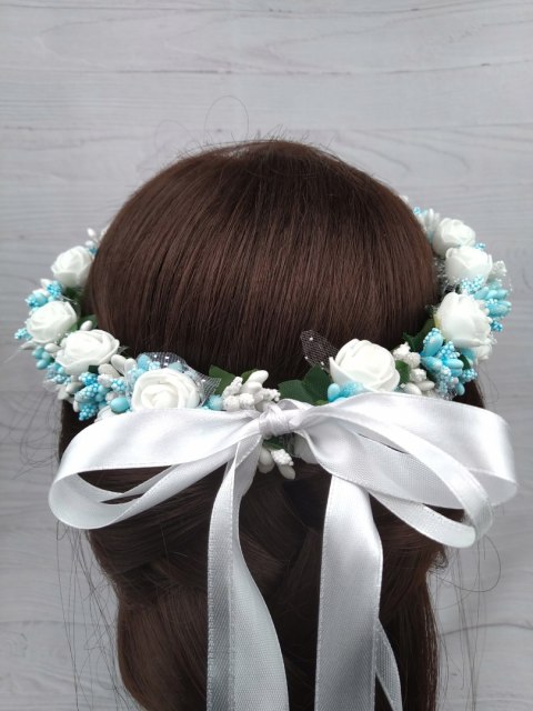 Wianek komunijny, rękodzieło