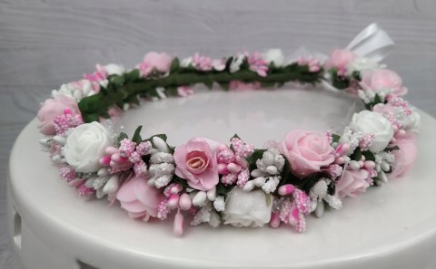 Wianek komunijny, rękodzieło