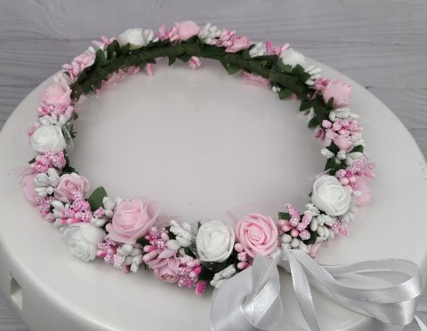 Wianek komunijny, rękodzieło