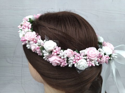 Wianek komunijny, rękodzieło