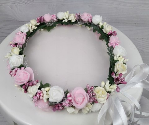 Wianek komunijny, rękodzieło