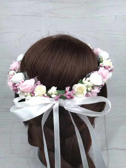 Wianek komunijny, rękodzieło