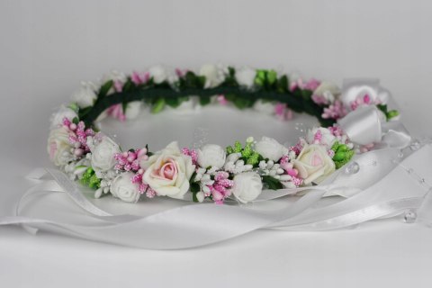 Wianek komunijny, rękodzieło