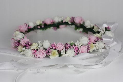 Wianek komunijny, rękodzieło