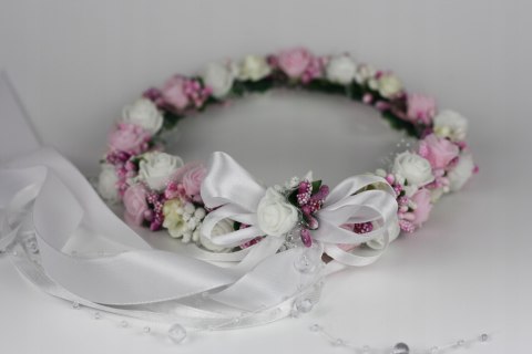 Wianek komunijny, rękodzieło