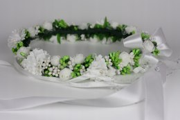 Wianek komunijny, rękodzieło