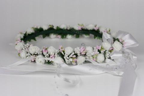 Wianek komunijny, rękodzieło