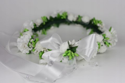 Wianek komunijny, rękodzieło