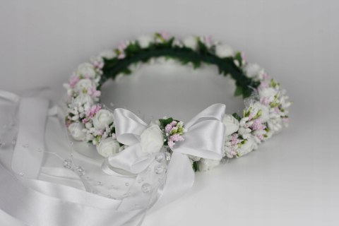 Wianek komunijny, rękodzieło