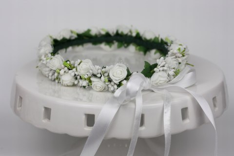 Wianek komunijny, rękodzieło