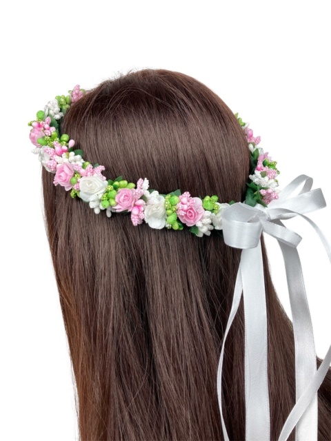 Wianek komunijny, rękodzieło