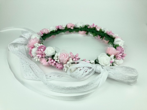 Wianek komunijny, rękodzieło