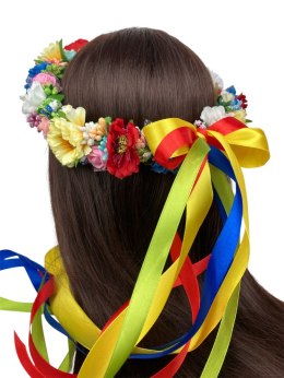 Wianek regionalny, ludowy z polnych kwiatów