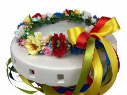 Wianek regionalny, ludowy z polnych kwiatów